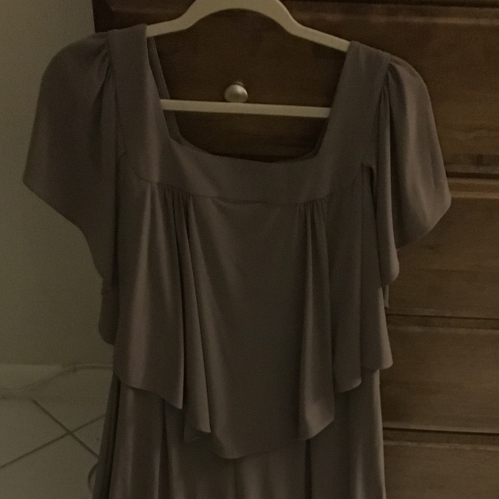 **Sleek Taupe, Full-Length Romper**